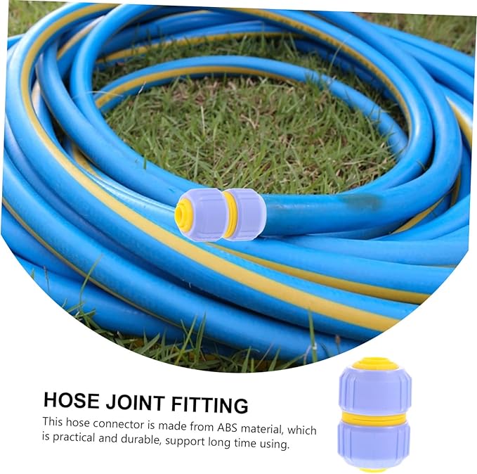 4pcs Barb Hose Fittings Garden Quick Connect Irrigations Thread Fittings Zero g Hose Caps and Plugs G -g 1/2 Inch Hose Repair Garden Kit Quick Loading Decorations Abs