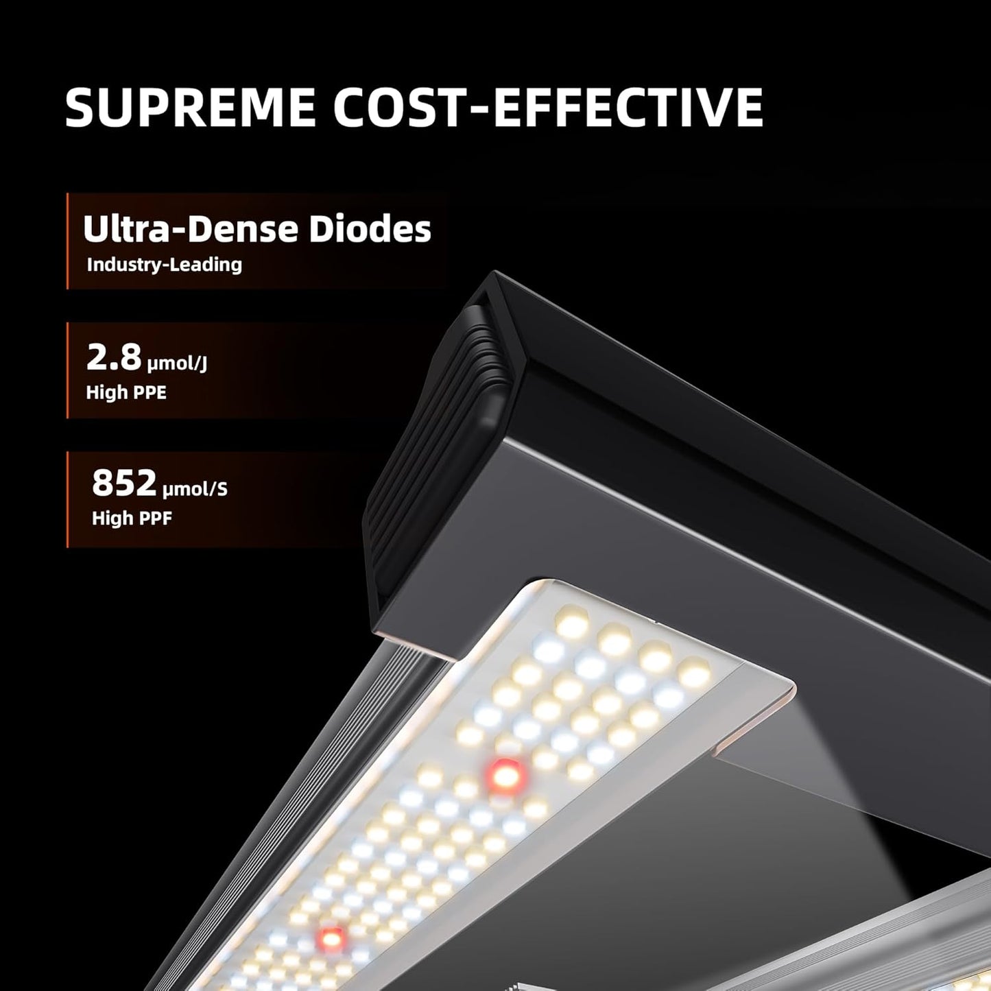 Spider Farmer Grow Tent Kit Complete 3x3x6ft G3000 Bar Style LED Grow Light Full Spectrum Ventilation System 36"x36"x70" Indoor Grow 1680D Canvas Tent 4" Inline Fan Carbon Filter & 6'' Clip Fan
