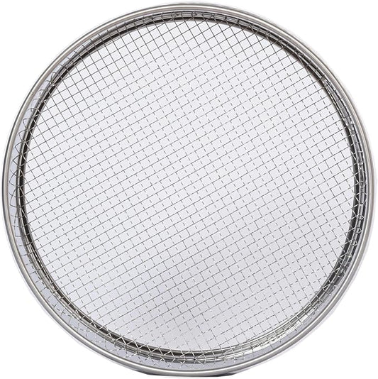 Garden Soil Sifter -10" Sifting Pan-Sieve for Sand Rocks Dirt Compost (3/8”Mesh Screen)
