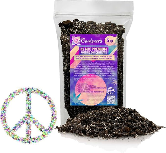 Organic Photoperiod Plants Potting Soil Mix - Perfect Balance of Nutrients, Drainage, and Aeration for Thriving Photoperiod Plants - 5 Quart