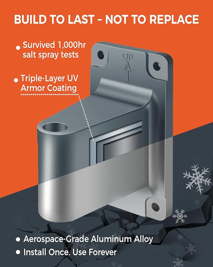 Retractable Garden Hose Reel 1/2 in x 175 ft Professional Metal Bracket & 9-Pattern Metal Nozzle UV Resistant Brass Fitting Heavy Duty Wall Mount Any Length Lock Slow Retraction 180° Swivel