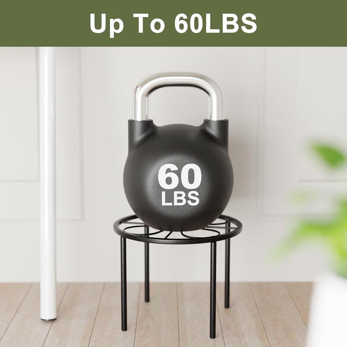 Plant Stand Plant Riser - Metal Flower Stand for Garden Home, Anti-rust Plant Holder for Multiple Plant Indoor or Outdoor.