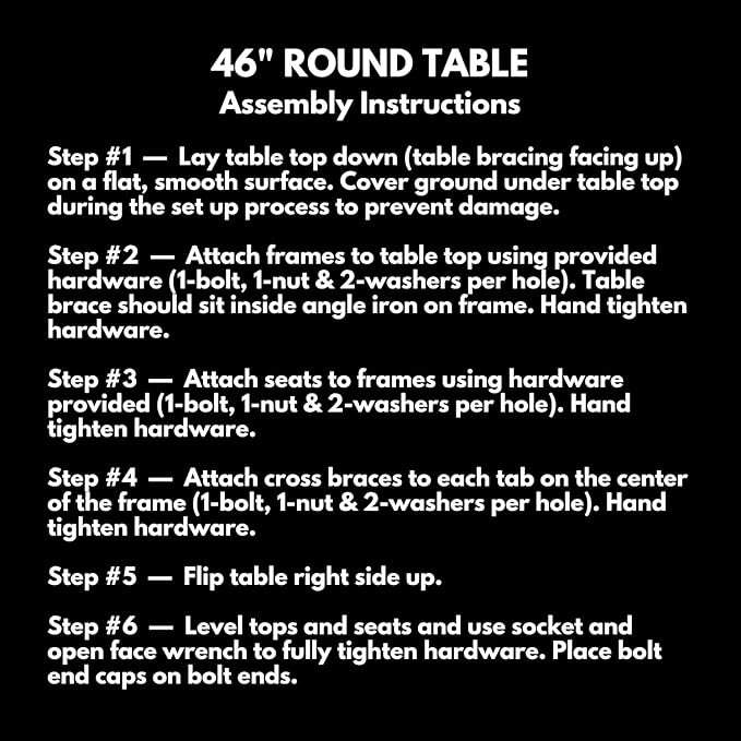 Heavy-Duty Portable Outdoor Picnic Table with Umbrella Hole, Punched Steel Commercial-Grade Patio Dining Furniture Made in America (46" Round Top, Purple)