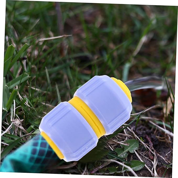 4pcs Barb Hose Fittings Garden Quick Connect Irrigations Thread Fittings Zero g Hose Caps and Plugs G -g 1/2 Inch Hose Repair Garden Kit Quick Loading Decorations Abs