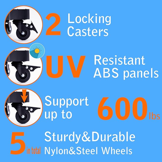 20" Plant Caddy with Wheels 600lbs Heavy Duty Outdoor,Indoor Rolling Plant Stand with 3in Casters Black Plant Dolly Large Potted Planter Cart for Big Flowerpots Plants Pots Garden Pot Mover