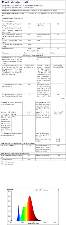 32.8ft(10M) DC 24V Red COB LED Strip Light IP65 Waterproof 3840LEDs Uniform Glow Dotless Flexible LED Tape Lights for DIY Garden Backyard Hallways Stairs Decoration(No Power Supply)