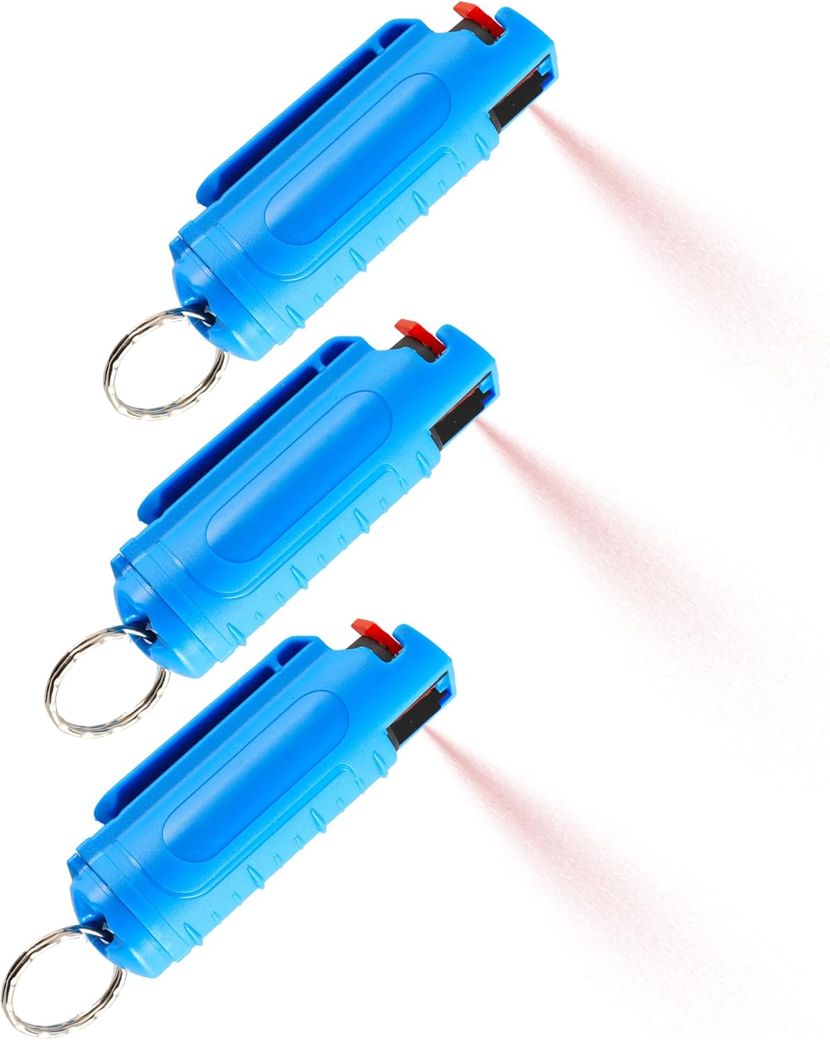 Multi Pack MagiUSA OC Pepper Spray Keychain Value Sets for Women Men 6 Pack or 8 Pack Self Defense Gel Kits Quick Release Compact Portable Personal Safety Tools Ideal Gift