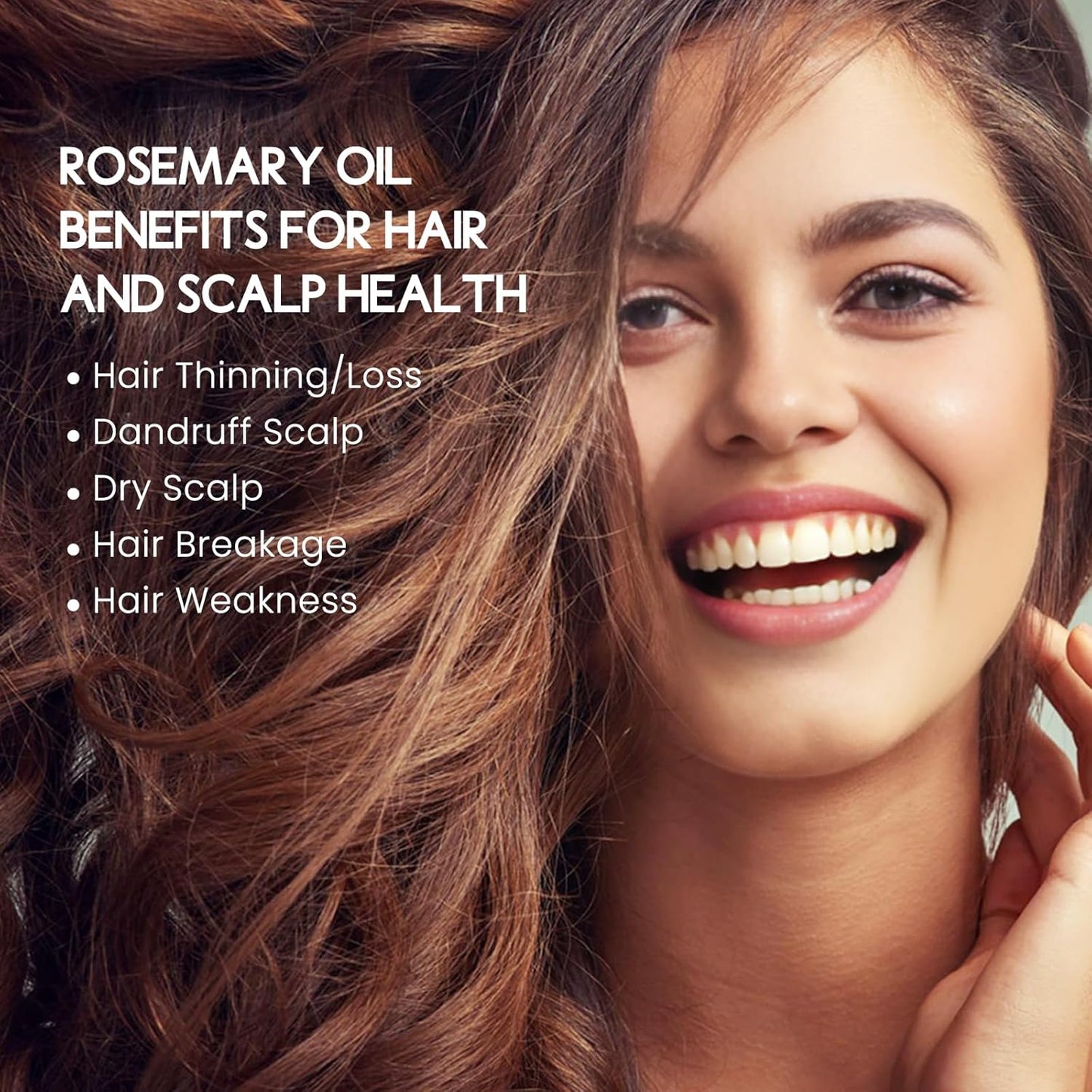 Rosemary Oil for Hair Growth Organic 1 Oz - 100% Pure Rosemary Essential Oil- 30ml