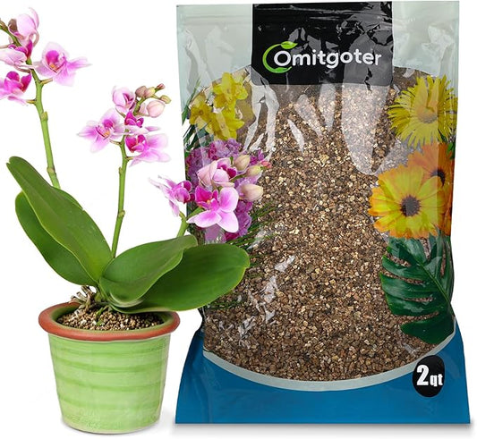 Vermiculite for Gardening 1qt, Horticultural Sand Perfect for Seed Starter or Propagation by Cutting, Soil Addictive for Aeration and Moisture Retention