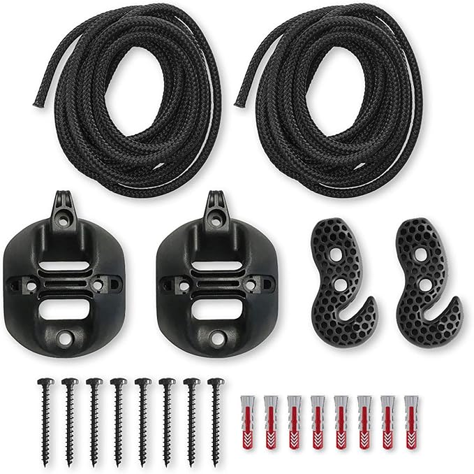 LA SIESTA® - XL King Habana Cotton Hammock Chair & CasaMount - Hanging Chair w/Suspension Kit for Walls Ceilings & Square Beams - Indoor Outdoor Swing Hanging Chair Bedroom Patio Balcony - Chocolate