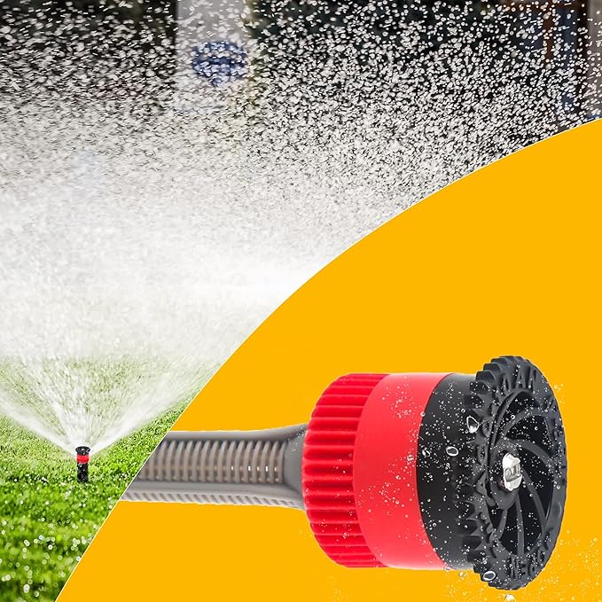 24 Pcs Variable Arc Nozzle Adjustable Sprinkler Nozzle High Efficiency Replacement Pop-up Sprinkler Heads Compatible for Sprinklers, 10VAN