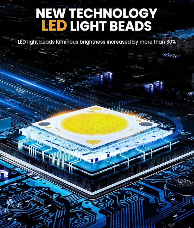 Large Panel Solar Spot Lights Outdoor 4 Pack, [58 LED/3500K/3 Modes] Solar Pathway Lights Waterproof IP67, Auto On/Off, 2-in-1 Wall Light Outdoor Light for Tree Yard Garden Pathway