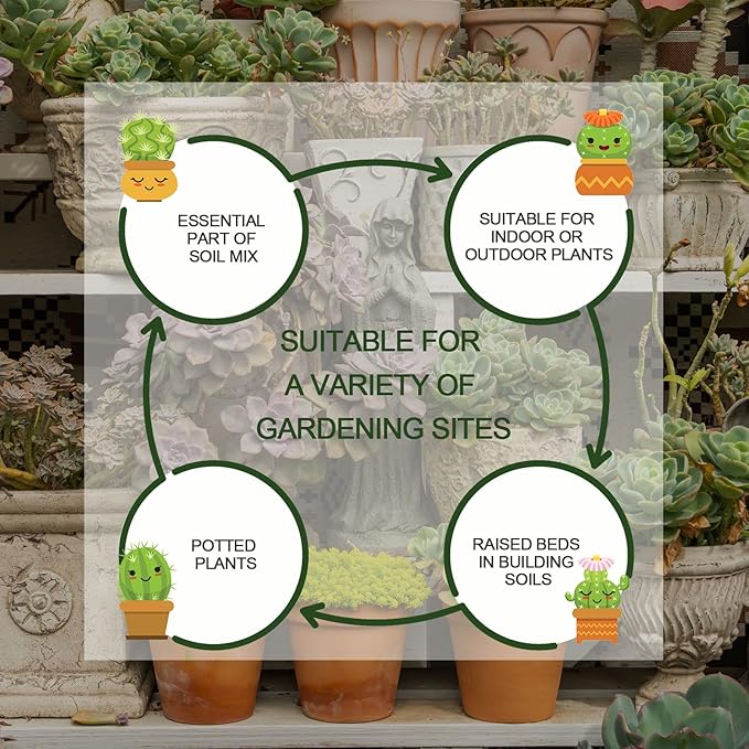 30QT Horticultural Vermiculite Bulk, Organic Vermiculite for Plants, Course Grade Vermiculite for Gardening, for houseplants, for Mushrooms, to Maintain Soil Moisture and Plant Growth(2-4mm)