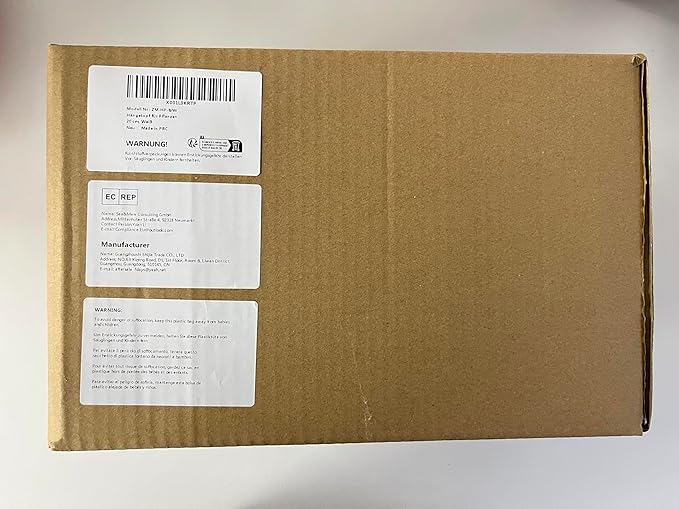 ZMTECH Hanging Planters for Indoor Plants Set of 2 Self Watering Hanging Pots Hanging Baskets Hanging Flower Pots for Outdoor Hanging Plants(8 Inch, White)