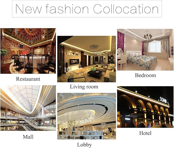 5050-60 Type AC 110-120V LED Strip Lights, Flexible/Waterproof/Dimmable/Multi-Modes LED Rope Light + 23 Keys Remote for Home/Garden/Building Decoration (65.6ft/20m, Warm White 3500K)