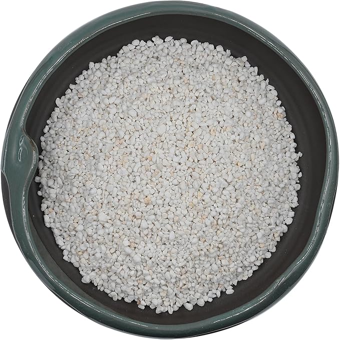 30QT Horticultural Perlite Bulk, Organic Perlite for Plants, Course Perlite for Gardening, for Plants Indoor, for Houseplants, to Promotes Soil Root Growth, and Water Drainage and Plant Growth(3-6mm)