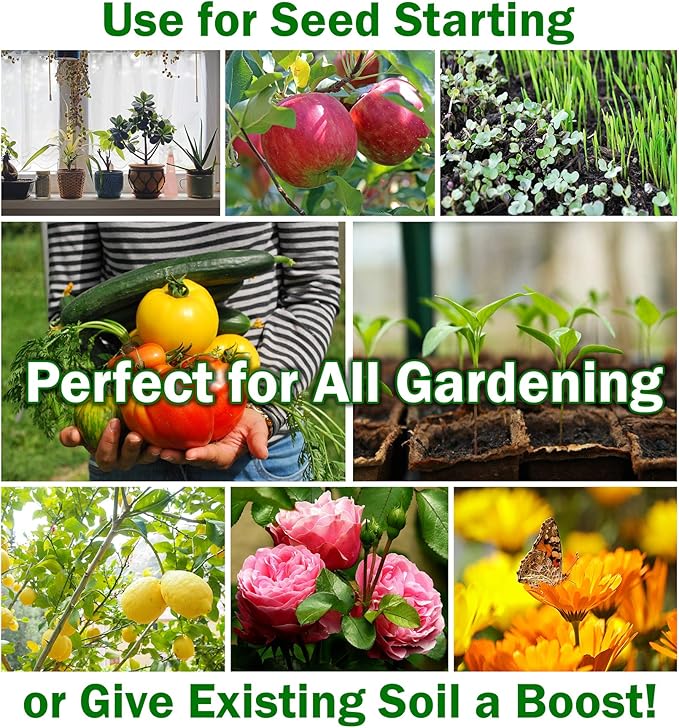 WONDER SOIL Organic Potting Soil | Ready to Plant Coco Coir Fully Loaded with Nutrients | 3 LBS Bag Expands to 12 Quarts of Indoor Outdoor Soil for Gardens & Plants | Incl Worm Castings, Perlite