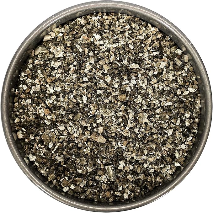 Horticultural Organic Vermiculite by GARDENERA - Medium Grade - Natural Soil Additive for Potted Plants, Orchids, Hydroponics, Terrariums (1 Quart)