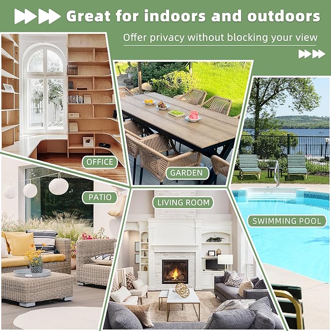 Casaphoria Metal Raised Garden Bed with Trellis and Wheels, 47"x47"x16" Planter Box for Climbing Plants, Vegetables & Vines, Features Drainage Holes and Privacy Screen (Black-Brick)