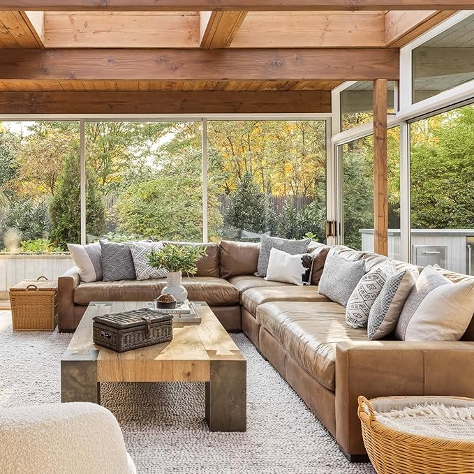 The Basket Lady Lift-Off Lid Wicker Storage Basket, Medium, 20 in L x 15 in W x 14 in H, Sandstone