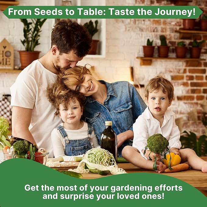 Thyme Seeds Pack 0.5 G - Over 1,350 Non-GMO Heirloom Thyme Seeds for Planting Herbs in Individual Seed Packet, Herbs Seeds for Planting Home Garden Indoor & Outdoor Gardening